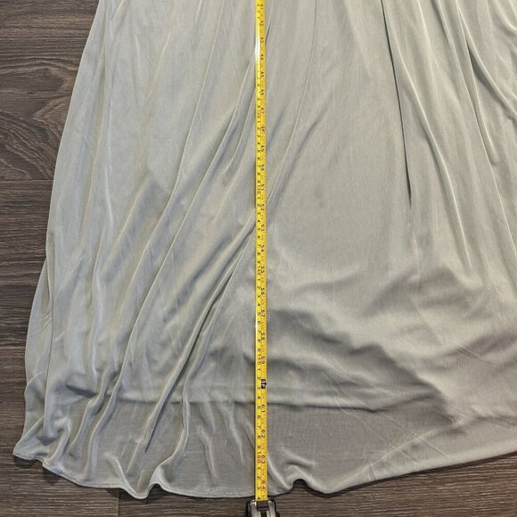 NWT Birdy Grey 1X Curve Elsye Bridesmaid Dress Mesh Sage Green Gown Wedding - Picture 7 of 13